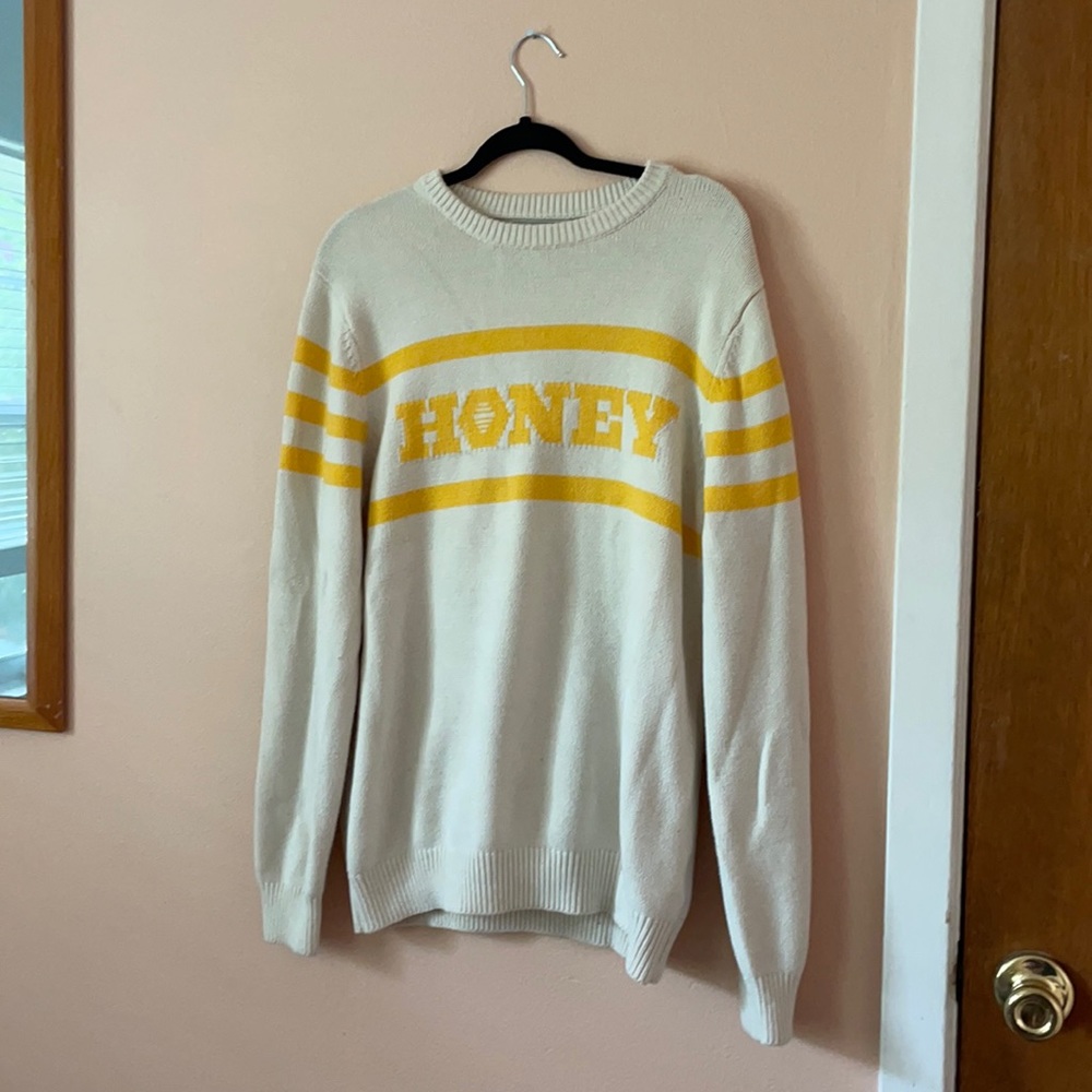 Bumble Hillflint “Honey” varsity sweater